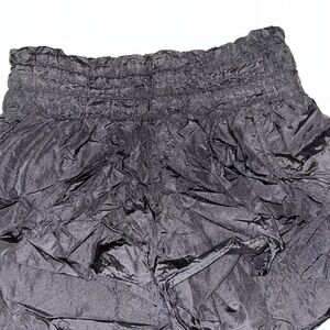 Love Tree Charcoal Crinkled Pants 
. RIP ON SIDE
